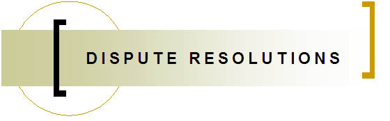 Family Dispute Resolutions